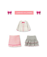 Janie and Jack Baby girl &quot;Darling Sophistication&quot;blouse/skirts 3 Pc set ... - £66.17 GBP