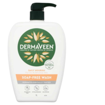 DermaVeen Daily Nourish Soap-Free Wash 1 Litre Pump - £73.60 GBP