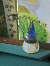 Limited Edition Swarovski Crystal Pyramid Candleholder Candlestick Signed - $247.50
