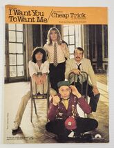 *L4) I Want You to Want Me - Cheap Trick - Vintage Sheet Music - $9.89