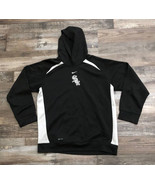 Nike Chicago White Sox Youth Size XL Black Hoodie Sweatshirt Center Check - £17.67 GBP