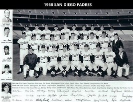 1968 SAN DIEGO PADRES 8X10 TEAM PHOTO BASEBALL PICTURE MLB - £3.88 GBP