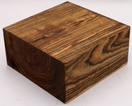 BEAUTIFUL EXOTIC BOCOTE BOWL BLANK LATHE TURNING WOOD LUMBER 6&quot; X 6&quot; X 3&quot; - $49.45