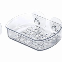 Clear Acrylic Soap Holder with Suction Cups, 5.25 Long - $367.38 MXN