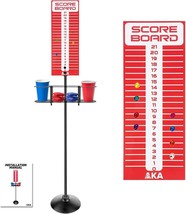 Magnetic Metal Cornhole Scoreboard and Stand with Cup Holders - £16.94 GBP