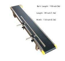 110V Desktop PVC Belt Conveyor Printing Coding Aid Equipment ,No Legs  - £412.08 GBP