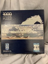 FX Schmid &quot;Galloping&quot; Panorama 1000 Piece Jigzaw Puzzle #91204- 3 Feet - £7.32 GBP