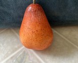 Artificial Realistic FRUIT Orange Pears Life Size With Stem - plastic - £8.66 GBP