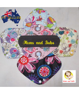 Reusable Menstrual Cloth Pads for Women Sanitary Charcoal 4 Layers 100% ... - $83.55 MXN+