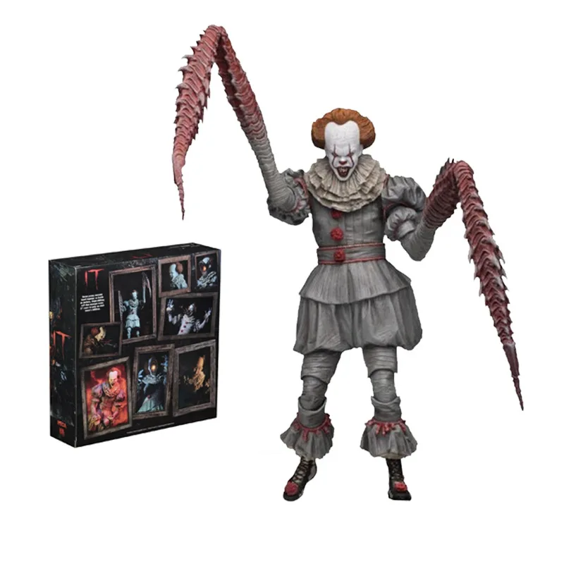 18CM NECA Pennywise The Dancing Clown Action Figure Pvc Statue Model Collection - £41.95 GBP