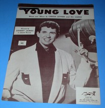 Sonny James Sheet Music Young Love Vintage 1956 Hill And Range Songs - £11.98 GBP
