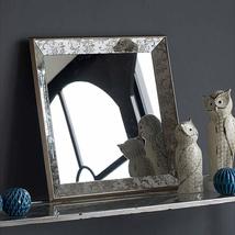 A&amp;B Home Antique-Look Frameless Square Wall Mirror/Tray - £61.86 GBP