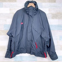 Columbia Vintage Whirlbird Interchange Winter Jacket Black Nylon Mens Large - £39.56 GBP
