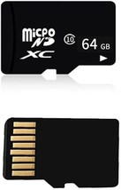 64GB Class 10 Memory Card for Outdoor 8MP 4K PTZ IP POE Dome Ceiling Sec... - £19.82 GBP