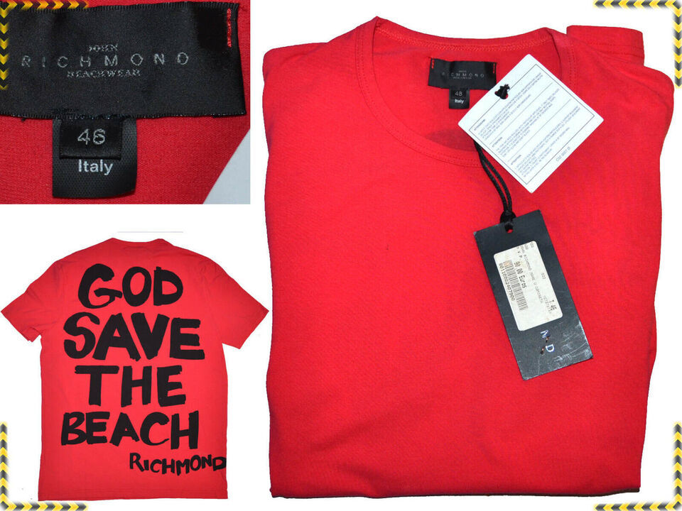 Primary image for JOHN RICHMOND Men's T-shirt Size S! BALANCE PRICE! JR05 T1G