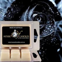 Black Rose &amp; Oud Eco Soy Candle Wax Melts Clams Hand Crafted Vegan - £11.22 GBP+
