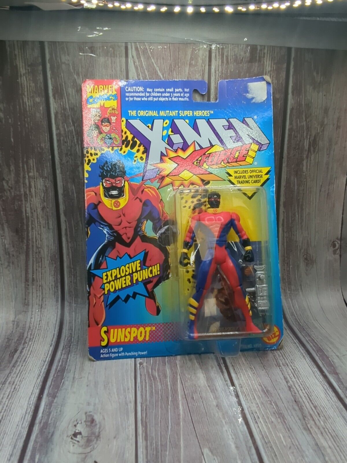 Primary image for 1994 Marvel X-Men X-Force - Sunspot Vintage Action Figure w/card Toy Biz NEW!