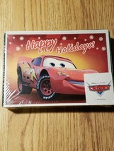 Disney Pixar 10 Christmas Cards Lightning McQueen Holiday Cards NEW Envelopes - £6.24 GBP