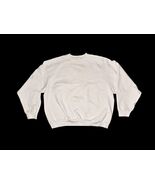 Vintage Fruit of the Loom Super Cotton Sweatshirt Crewneck White Solid A... - $324.00 MXN