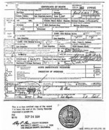 Marilyn Monroe Death Certificate Reproduction - $113.09 MXN