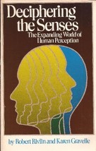 Deciphering the Senses: The Expanding World of Human Perception Rivlin, ... - $39.55