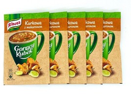 Knorr Goracy Kubek SOUP in a MUG: Chanterelle mushrooms from Poland-Pack of 5 - - £7.52 GBP