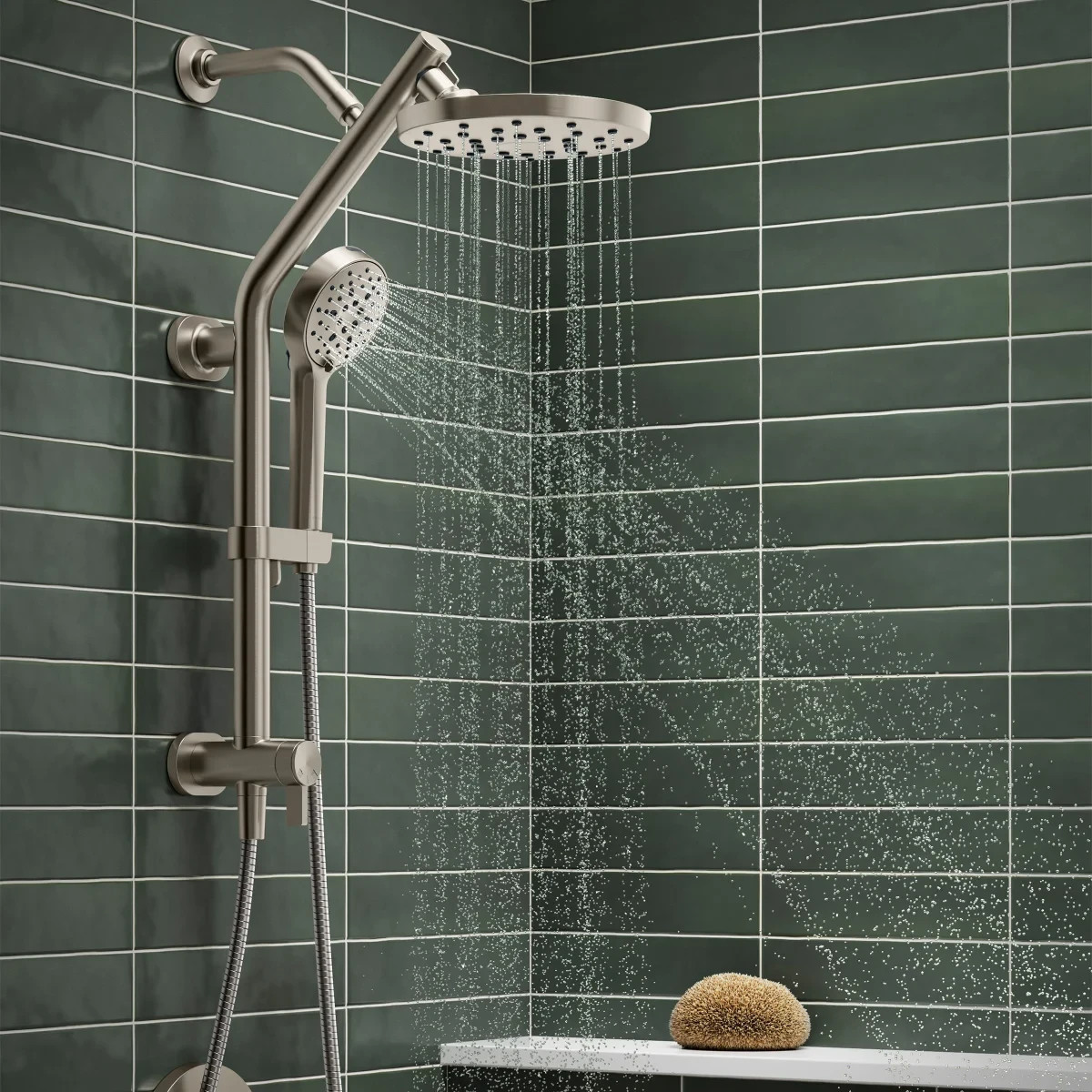 Kohler HydroRail Multifunction Adjustable Height Showerhead Column w/ Sp... - $118.75