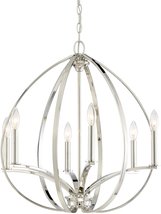 Minka Lavery Chandelier Lighting 4989-613 Tilbury, 9-Light 540 Watts, Polished N - £547.58 GBP