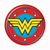 Wonder Woman Symbol Button Red - £6.41 GBP