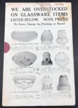 1921 Bright Light Co Fixtures Advertising Pamphlet Booklet Mailer Chicag... - $30.65