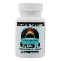 Source Naturals Huperzine A 200 mcg, 120 Tablets - £20.62 GBP