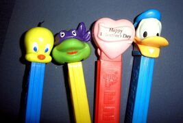 PEZ Dispenser set of 4  - $4.90