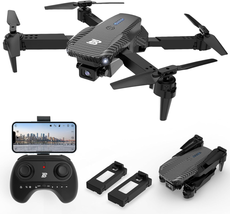 Drone with 1080P Camera for Adults and Kids - Foldable FPV Remote Control, Mini - £63.77 GBP