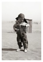 Young Boy During The Great Depression Oklahoma Dust Bowl 4X6 Photo - £8.30 GBP