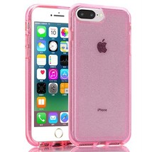 Soft TPU Glitter Case Cover for iPhone 7/8/SE2/SE3 PINK - £5.40 GBP