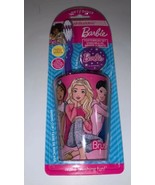Barbie Brush Buddies Toothbrush Set Soft Pink Purple Brand New! #3049 - $12.75
