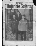 BERLINER ILLUSTRIETE ZEITUNG NEWSPAPER 29 SEPT 1938 MUNICH CONFERENCE - €43,38 EUR