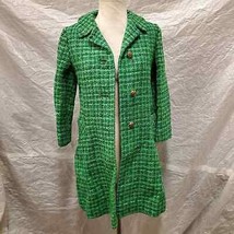 Vintage S.J. Buchman Women&#39;s Green Coat - £85.68 GBP