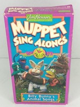 VTG VHS Muppet Sing-Alongs: Billy Bunnys Animal Songs 1993 Jim Henson - $14.80