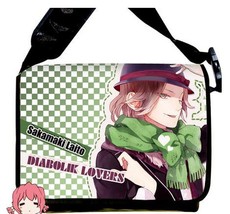 Hot Japanese Anime DIABOLIK LOVERS Canvas Messenger Bags Sakamaki Ayato Cosplay  - £41.77 GBP