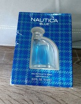 NAUTICA BLUE Cologne for Men 0.5 oz Eau de Toilette Spray, New In Box - £13.20 GBP