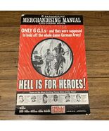 HELL IS FOR HEROES Original Large Pressbook STEVE MCQUEEN Movie Poster C... - $1,010.67 MXN