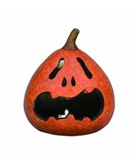 Transpac Small Tea Light Halloween Jack-o-Lantern - £14.23 GBP