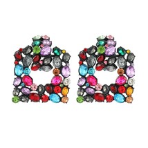 Ztech Mix Crystal Geometric/Bowknot Earrings For Women Big Long Trendy Jewelry B - £10.50 GBP