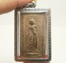 Lp Boon Best Leela Lord Buddha Walking Over Obstacles Thai Powerful Great Amulet - £622.04 GBP