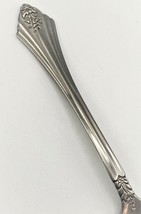 Oneida OHS377 Set of 2 Dinner Forks- Fan Top Floral Design Ribbed Handle - £12.69 GBP
