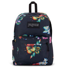 Jansport SuperBreak Backpack Floral Glitch - £34.44 GBP