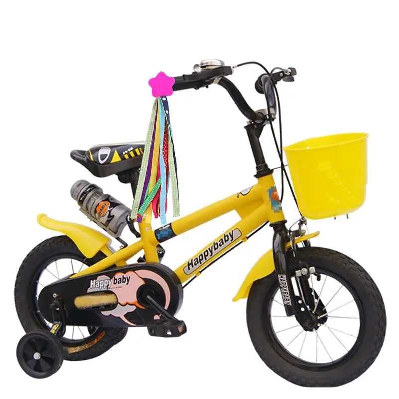 Sporting 1 Pair Colorful Kids Bike Handlebar Hanging Ribbon Bicycle Grips TAels  - £23.89 GBP