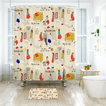 Kate Spade 11 Shower Curtain Bath Mat Bathroom Waterproof Decorative Bathroom - £18.37 GBP+