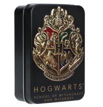 Paladone Hogwarts School of Witchcraft and Wizardry Playing Card Set, Black Tin - £14.00 GBP